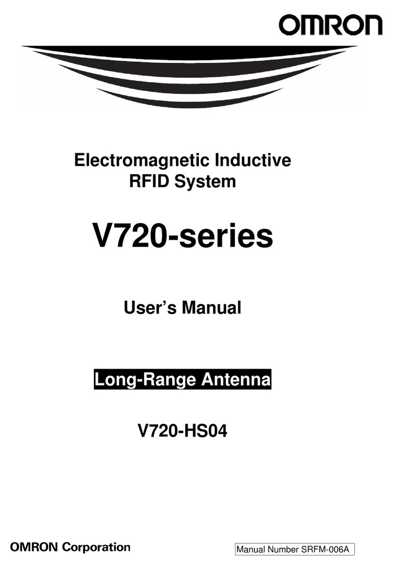 Omron V720-HS04 user manual