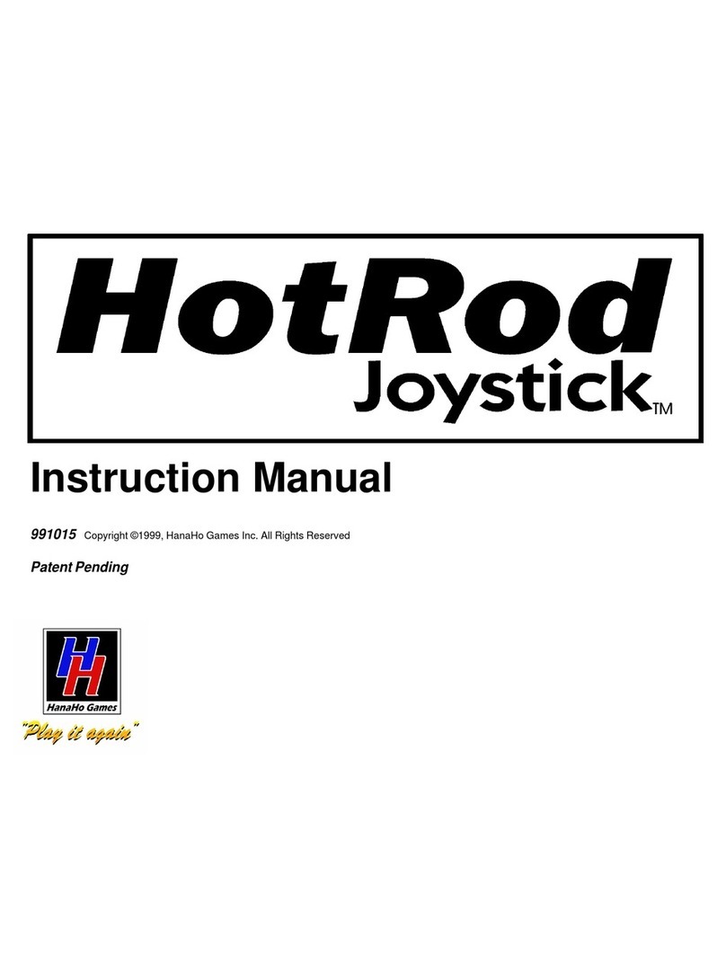 HanaHo Games HotRod Joystick instruction manual