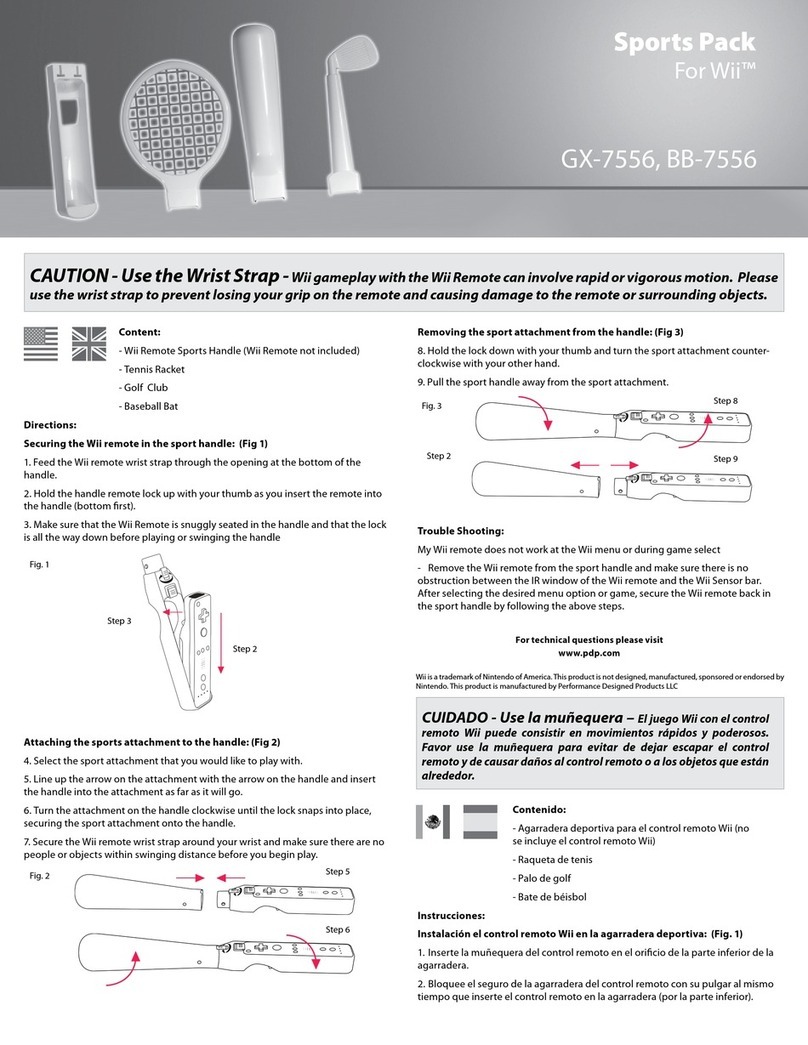 Nintendo GX-7556 instruction manual