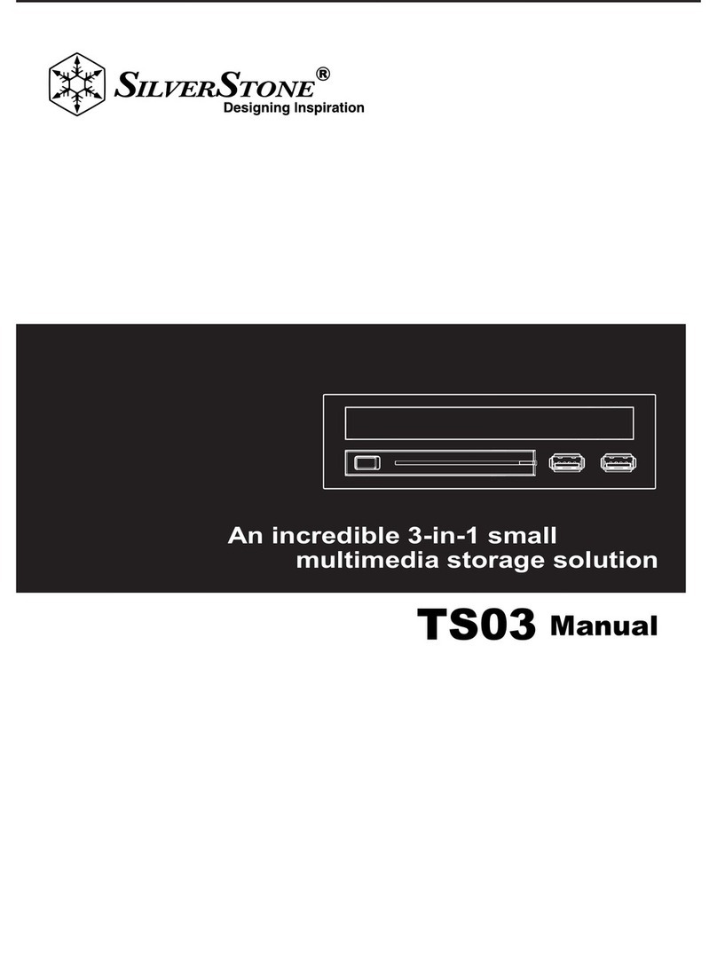 SilverStone TS03 User manual