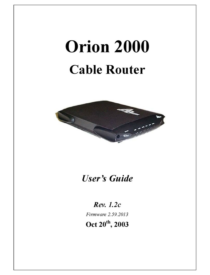 Orion 2000 user guide