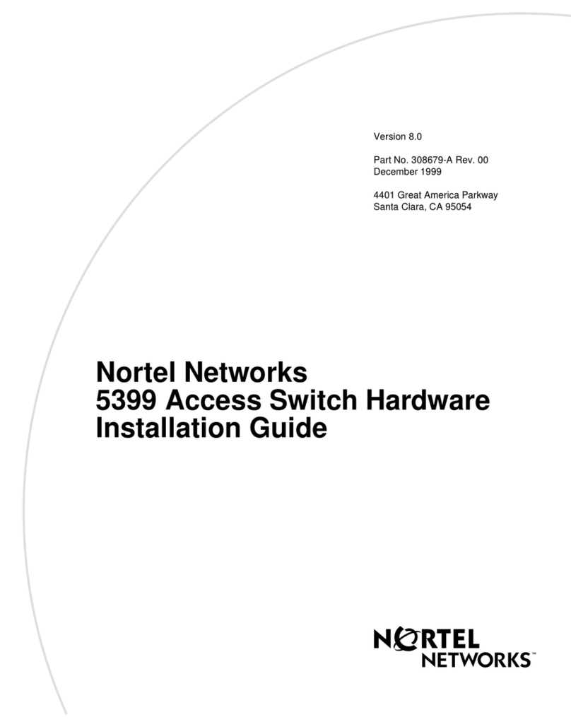 Nortel 5399 Manual