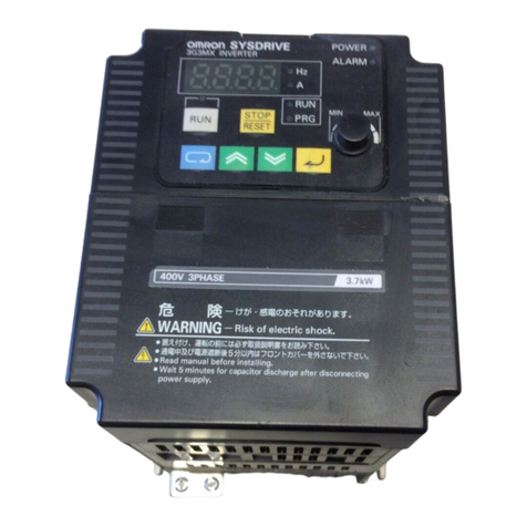 Omron SYSDRIVE MX Series user manual