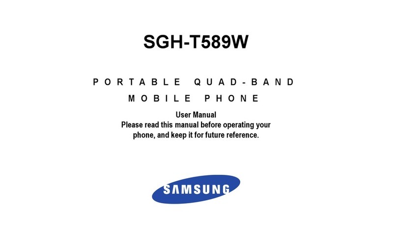 Samsung SGH-T589W User manual
