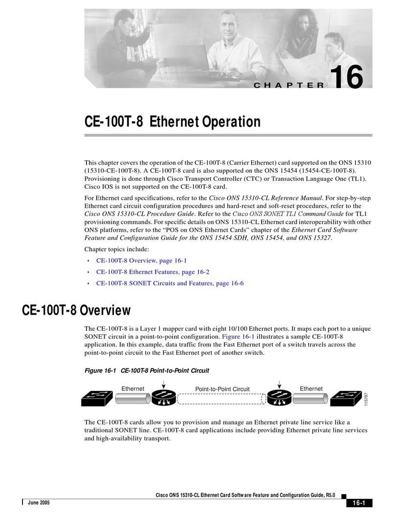 Cisco CE-100T-8 Instruction Manual