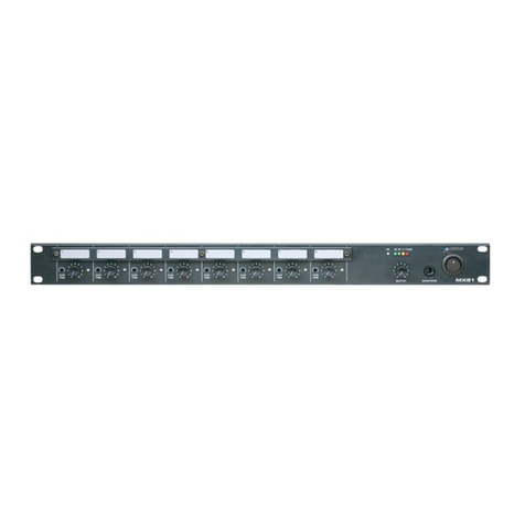 AUSTRALIAN MONITOR MX81 User manual