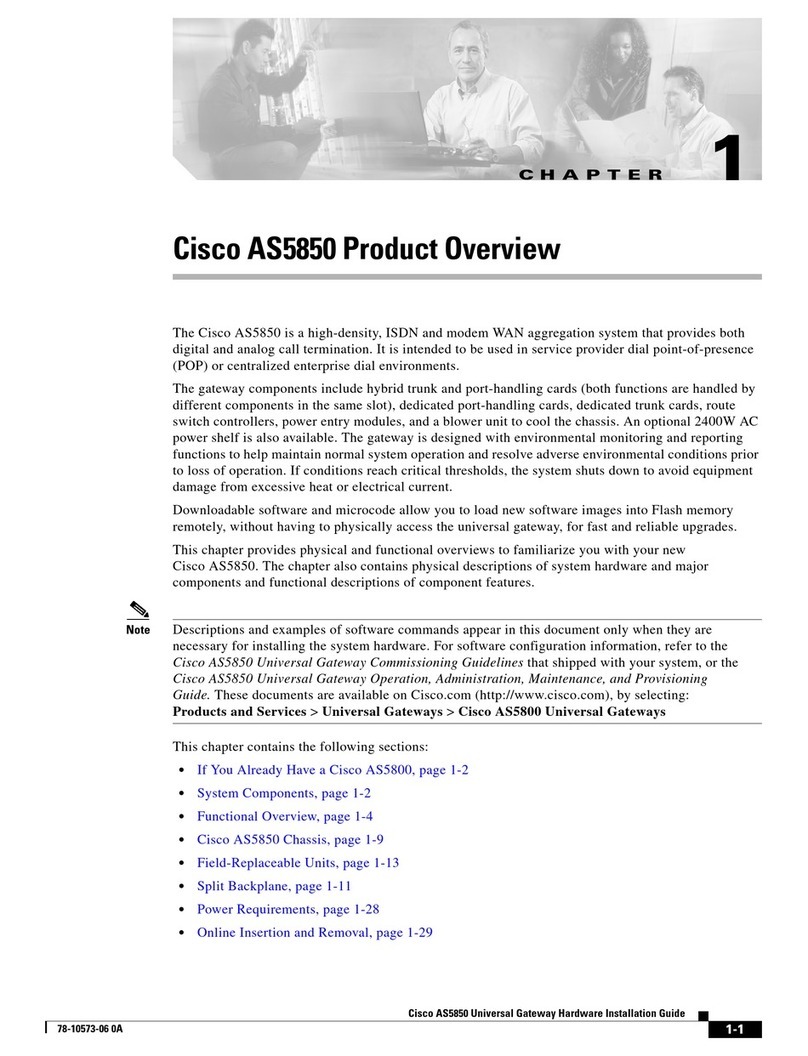 Cisco AS5850 Manual