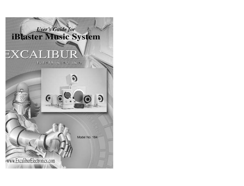 Excalibur iBlaster 184 user guide