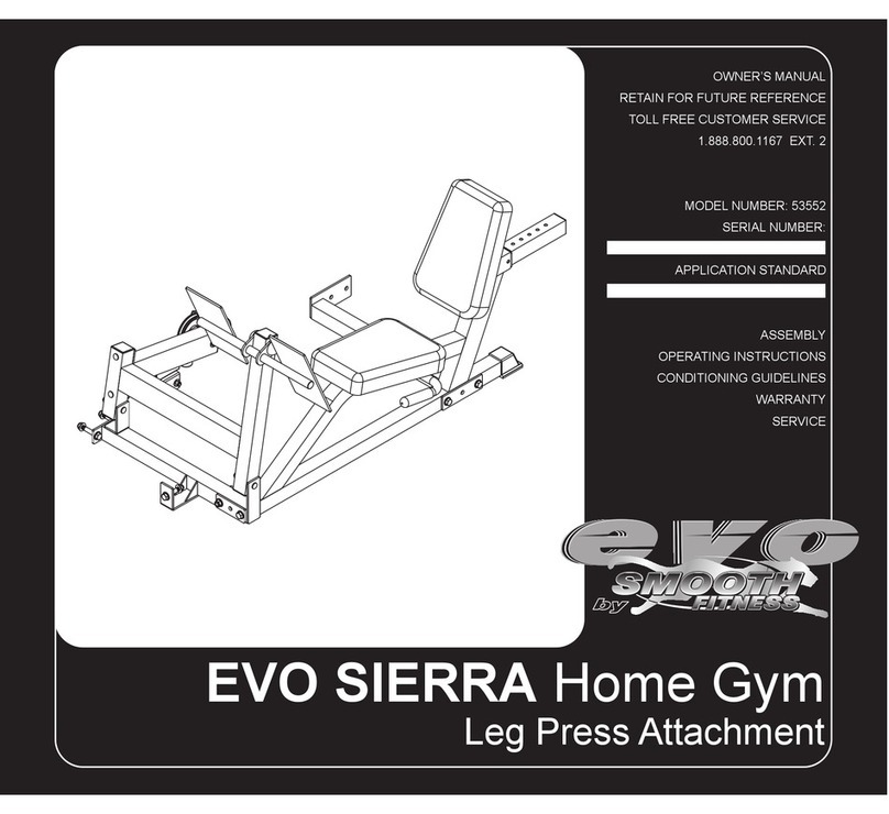 Evo EVO SIERRA 53552 owner's manual