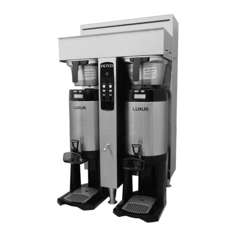 Fetco CBS-2052E User manual