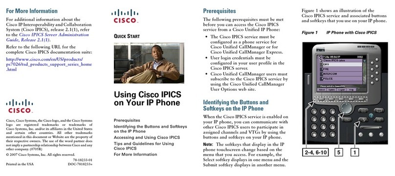 Cisco IPICS User manual