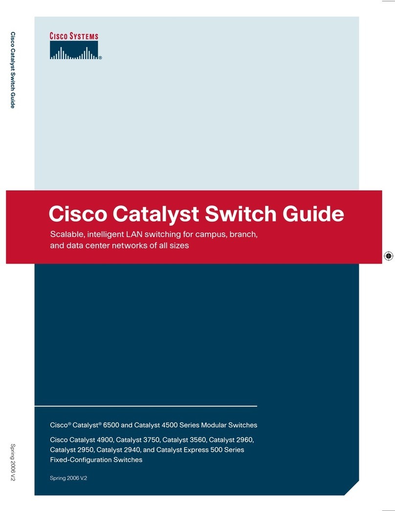 Cisco Catalyst 4500 Series User manual