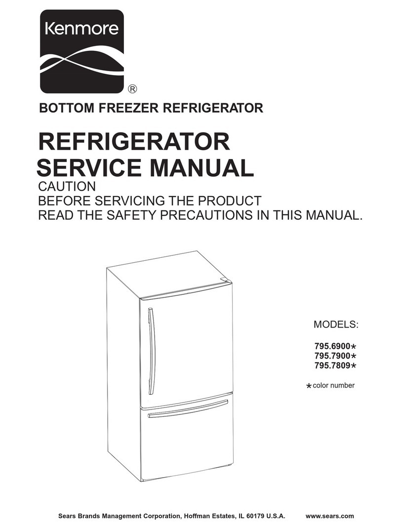 Kenmore 795.6900 Series Service manual
