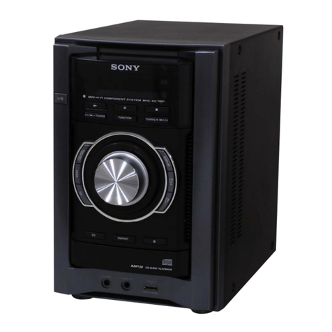 Sony HCD-EC68P User manual
