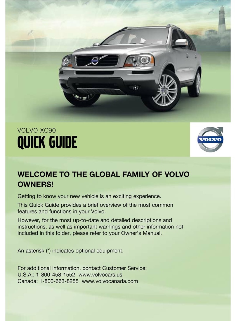 Volvo 2010 XC90 User manual Volvo 2010 XC90 User manual