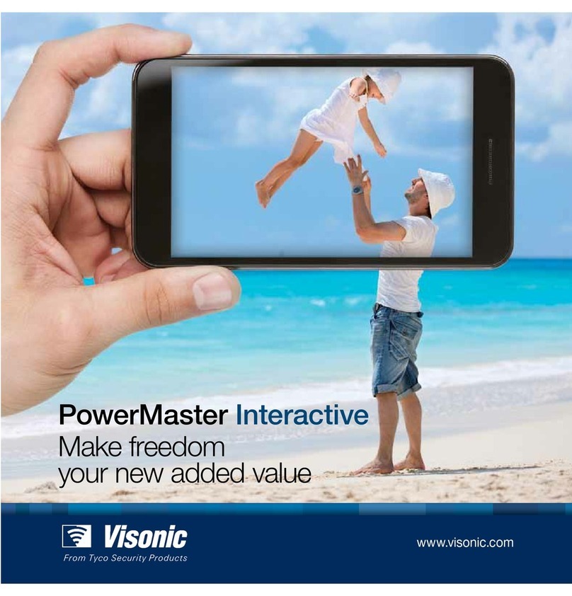 Visonic PowerMaster-10 G2 User manual