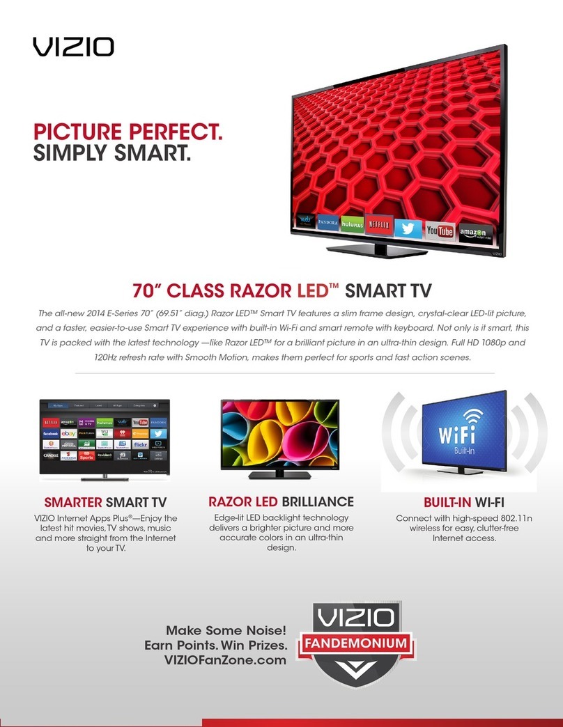Vizio E701i-A3 User manual