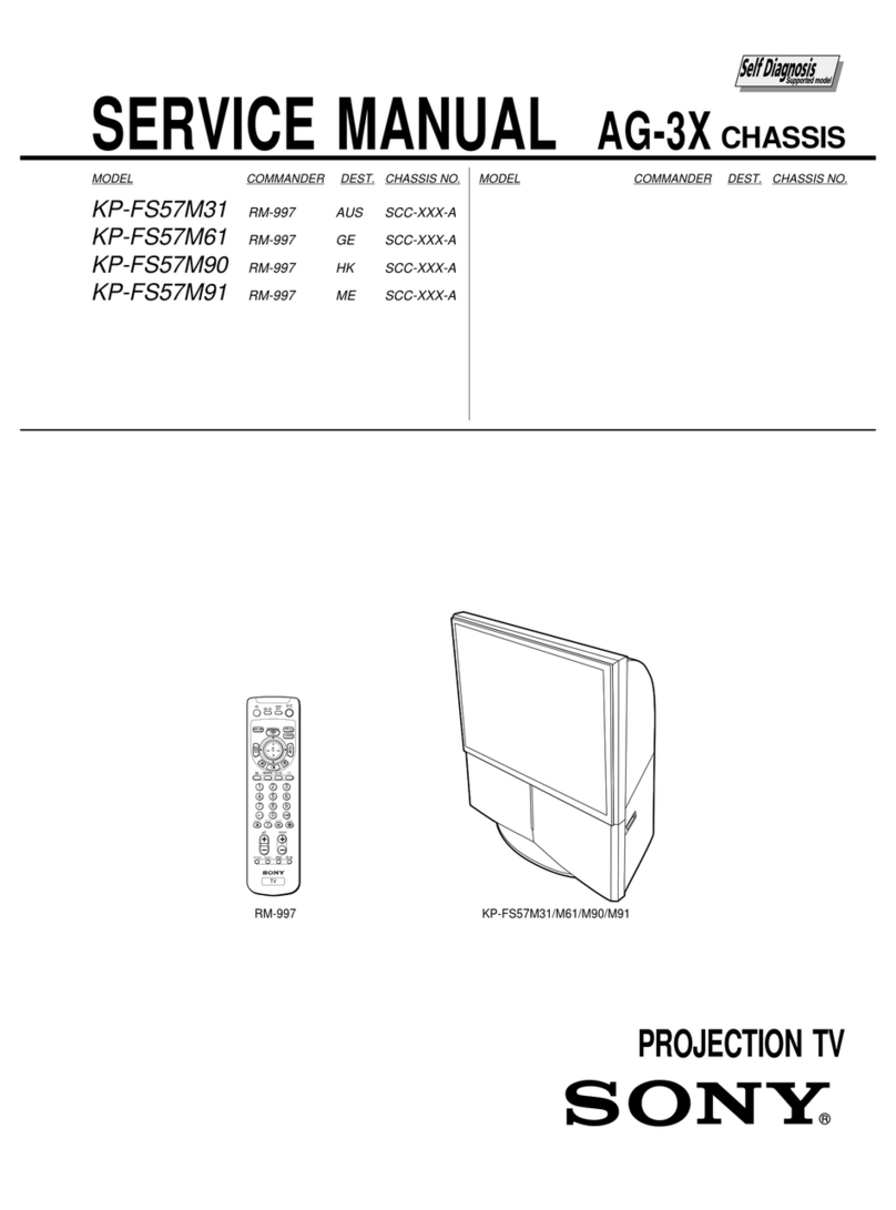 Sony KP-FS57M31 User manual