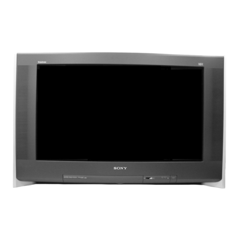 Sony KD-30XS955 Instructions: TV stand User manual