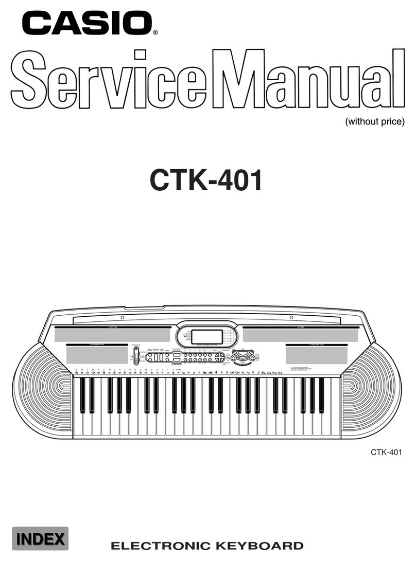 Casio CTK-401 User manual