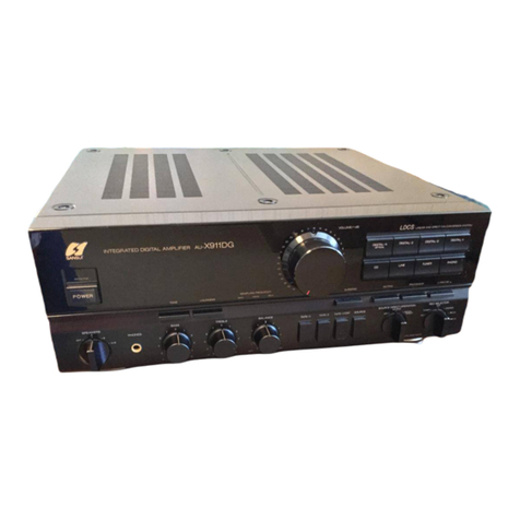 Sansui AU-X911DG User manual