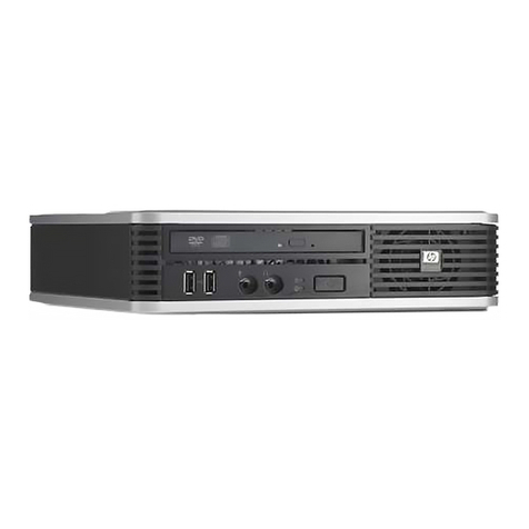 HP Compaq dc7900 Business PC Operating and maintenance manual