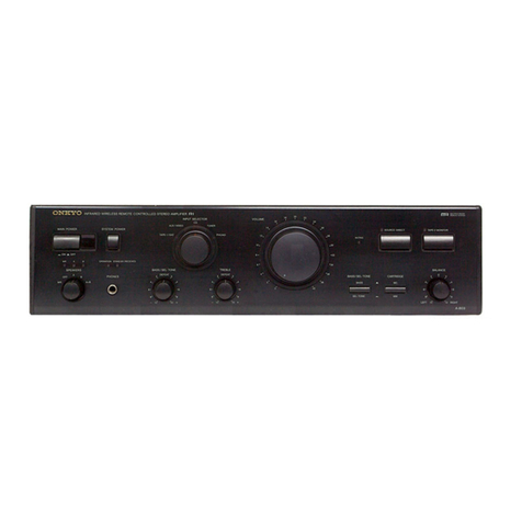 Onkyo A-803 User manual