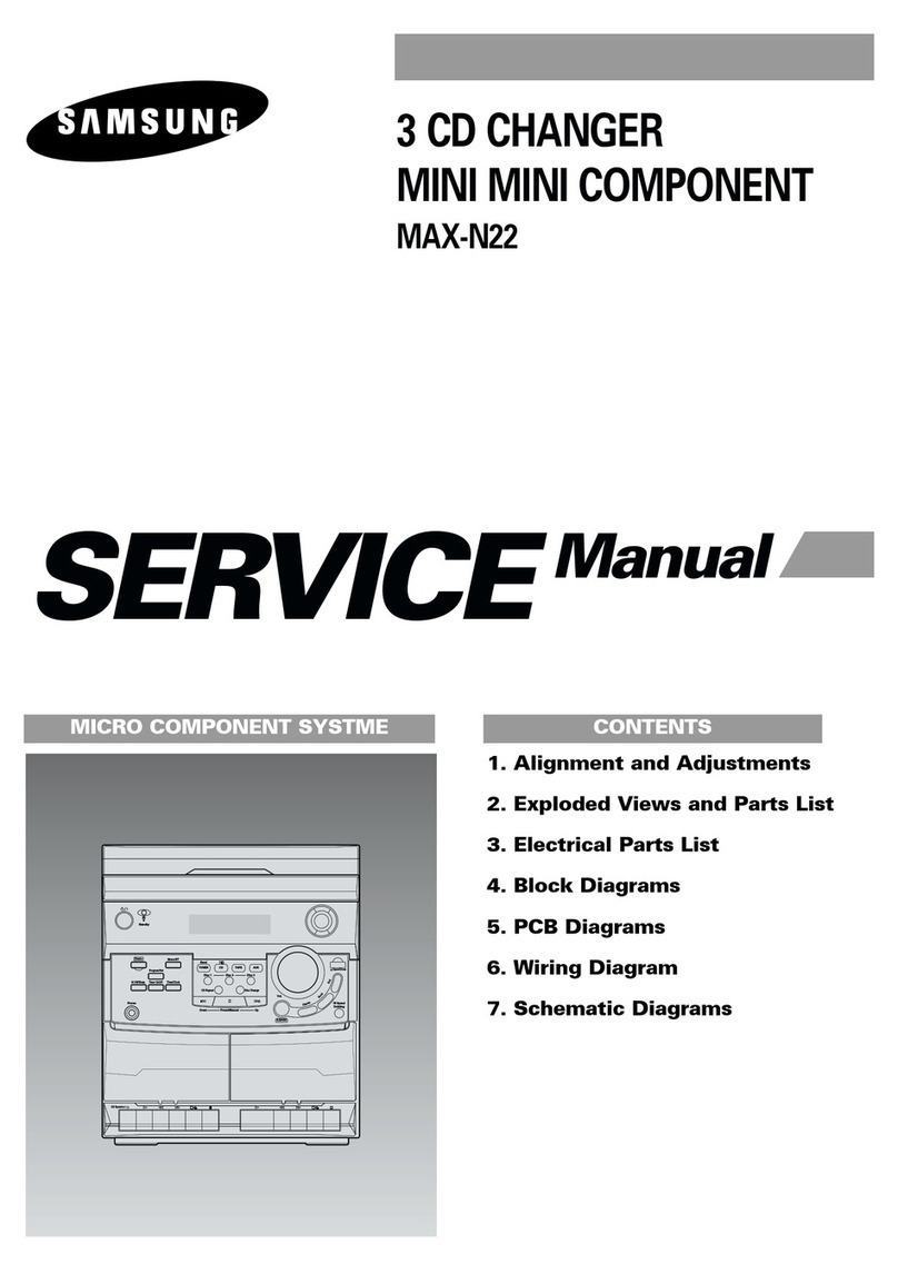 Samsung MAX-N22 Service manual
