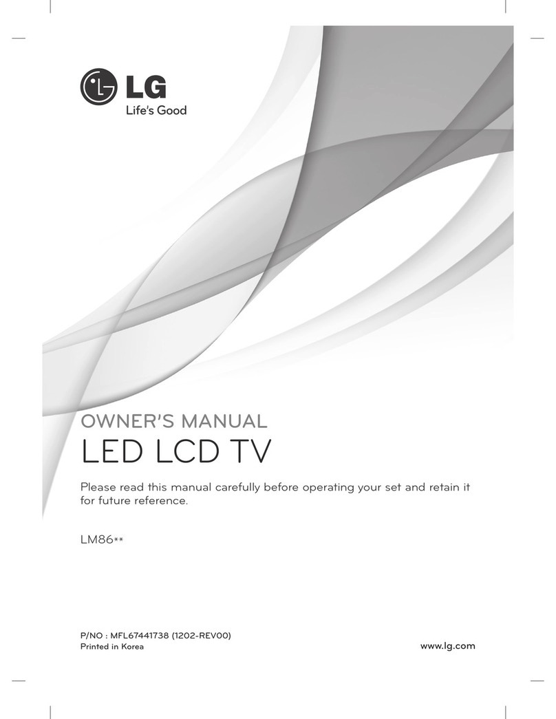 LG LM86 Series User manual