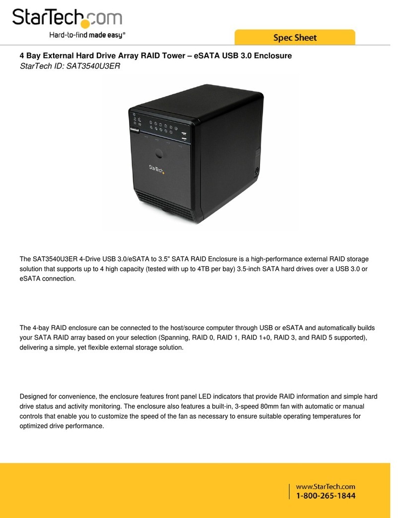 StarTech.com SAT3540U3ER System manual StarTech.com SAT3540U3ER System manual