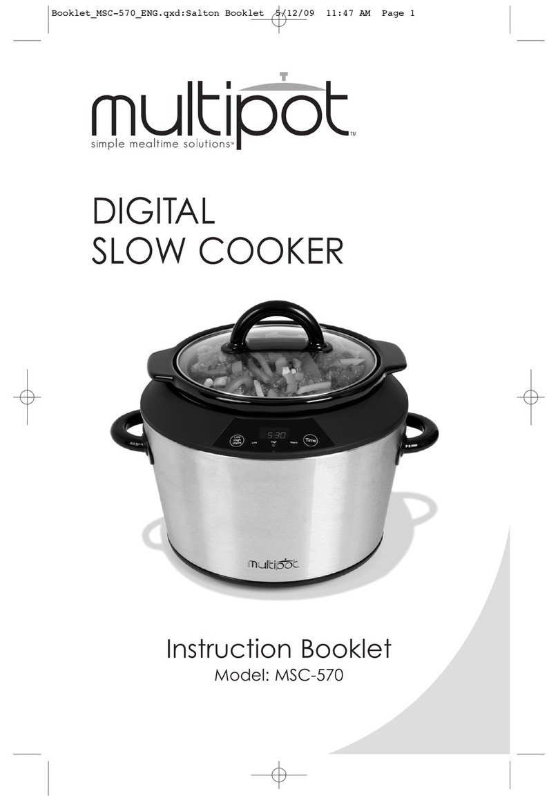 Multipot MSC-570 Instruction booklet