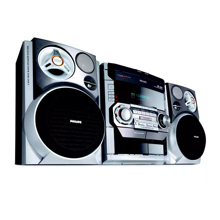 Philips FW-C390 Service manual