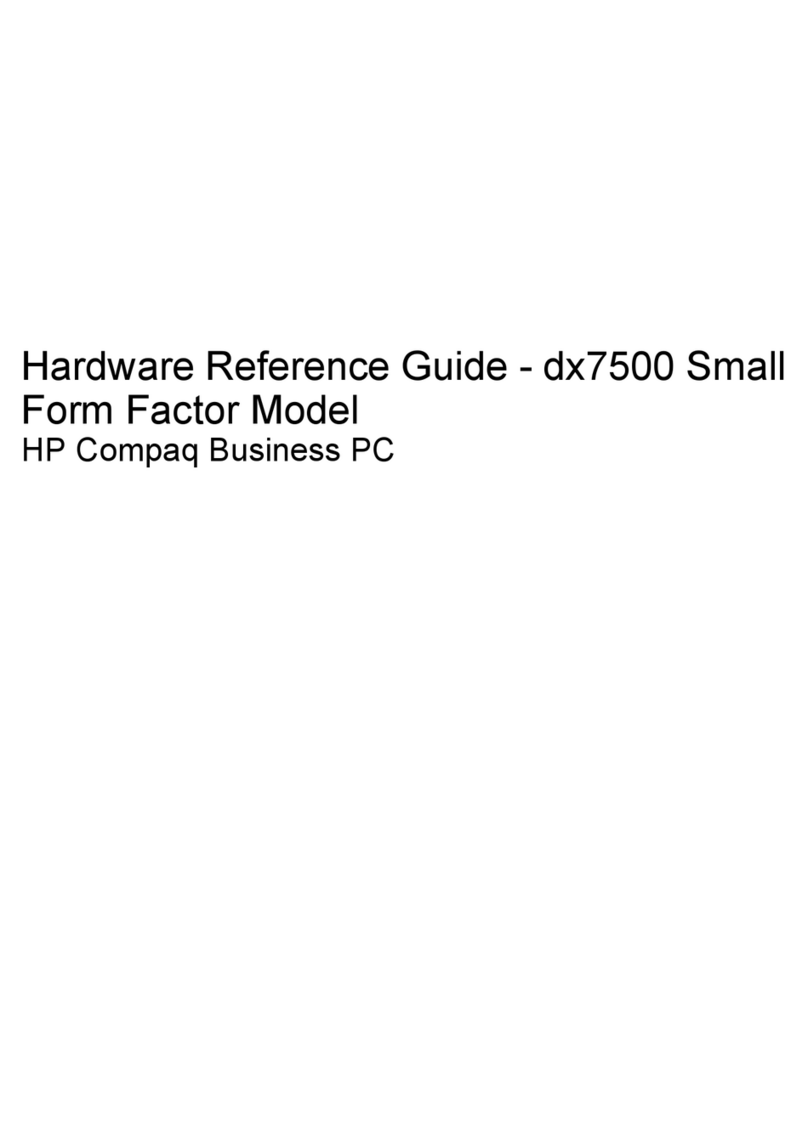 HP dx7500 - Microtower PC Operating and maintenance manual
