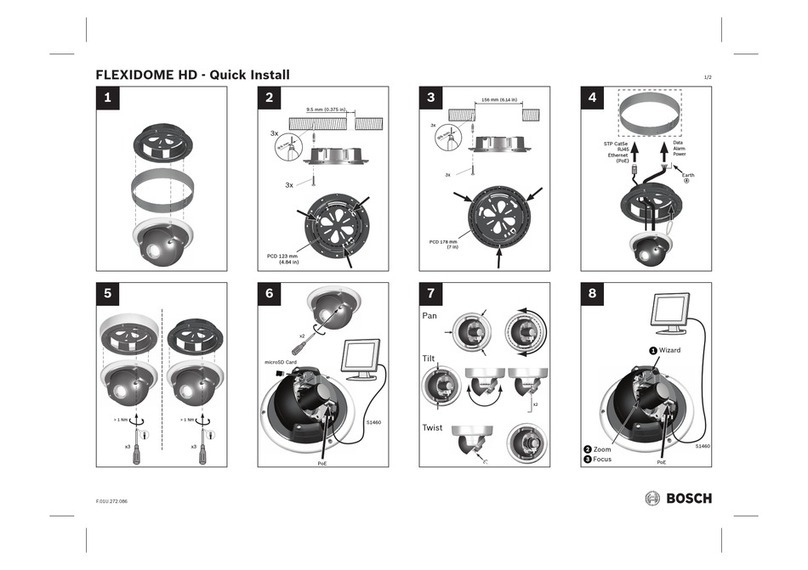 Bosch FLEXIDOME HD Instructions for use