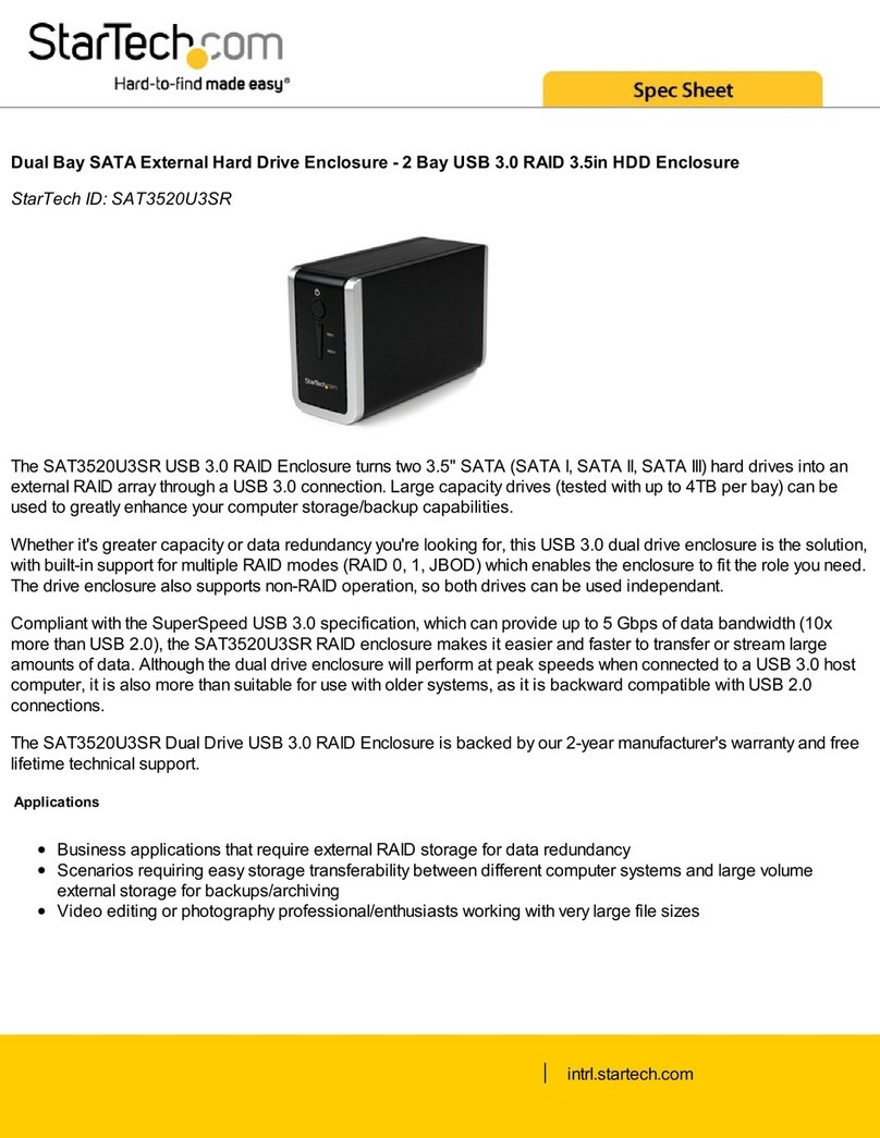 StarTech.com SAT3520U3SR System manual StarTech.com SAT3520U3SR System manual