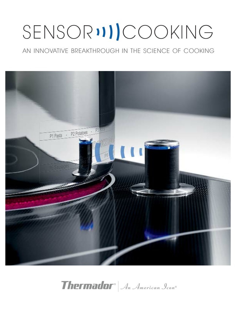 Thermador Sensor Cooking Specifications
