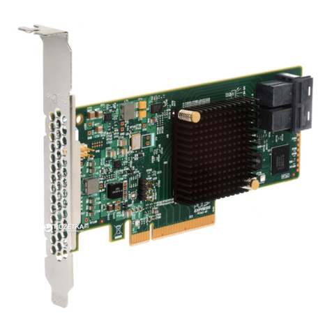 LSI MegaRAID SAS 9341-8i Reference guide
