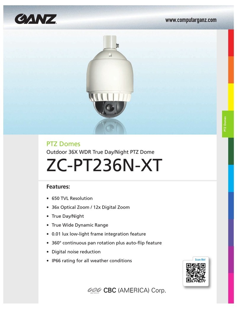Ganz ZC-PT236N-XT Specifications Ganz ZC-PT236N-XT Specifications