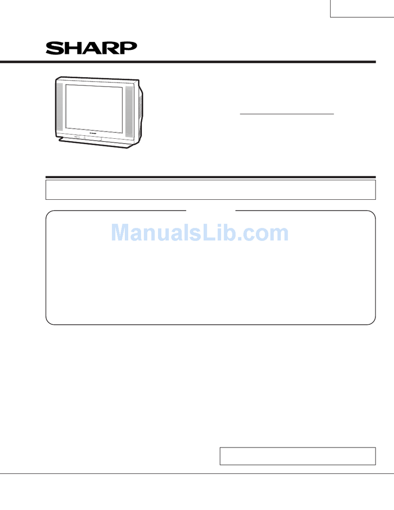 Sharp 32C530 Service manual