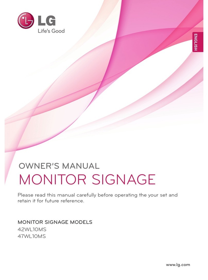 LG 42WL10MS User manual