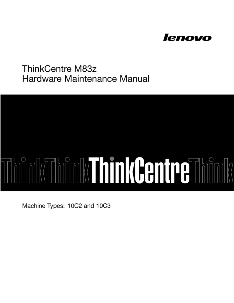 Lenovo ThinkCentre M83z Maintenance manual