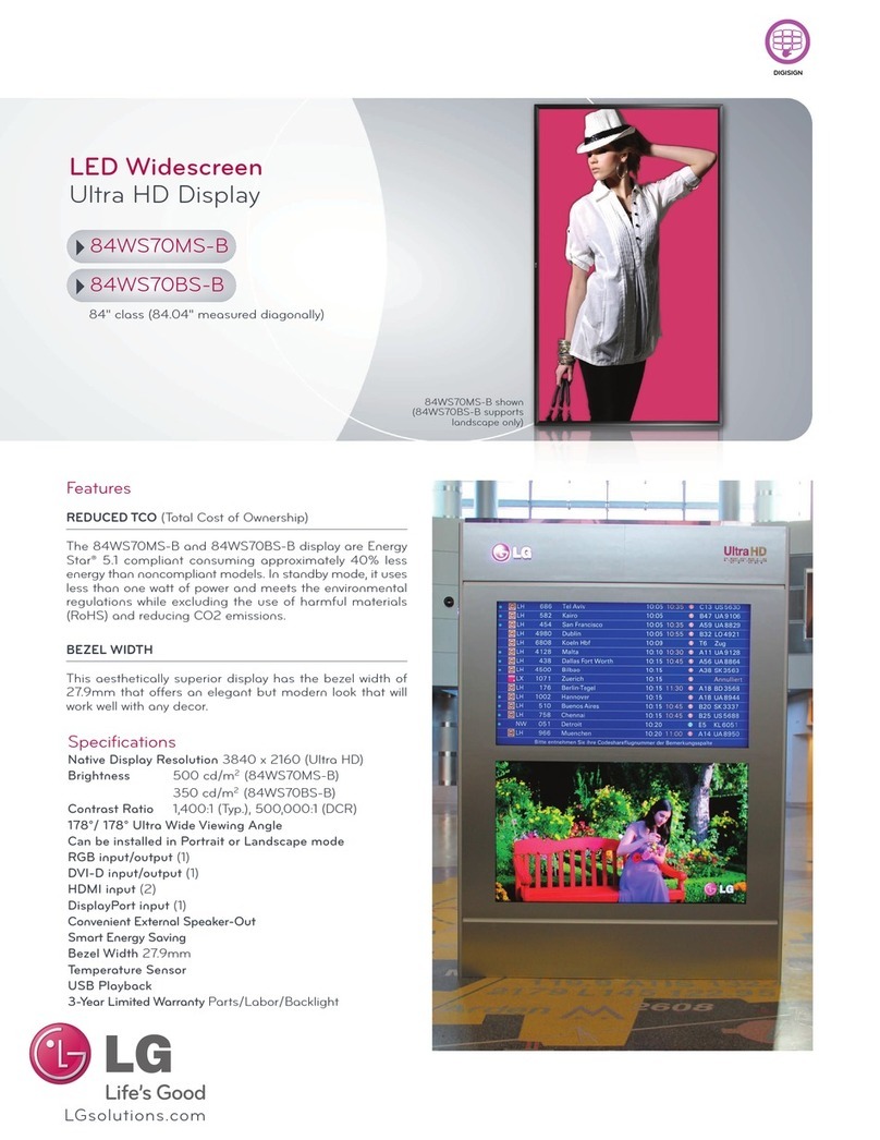 LG 84WS70MS-B User manual