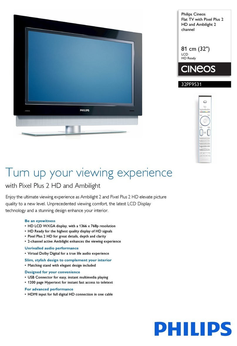 Philips Cineos 32PF9531 User manual