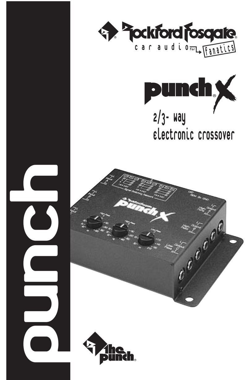 Rockford Fosgate PunchX user manual