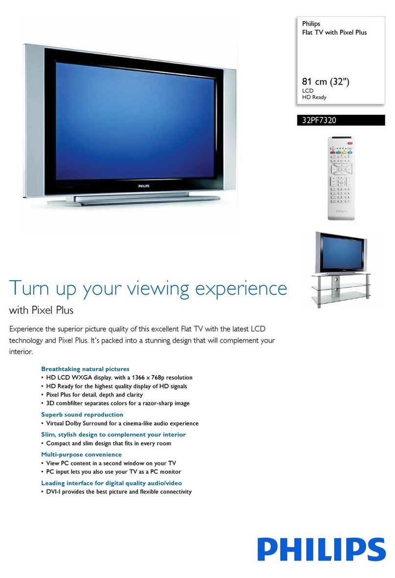 Philips 32PF7320 User manual Philips 32PF7320 User manual