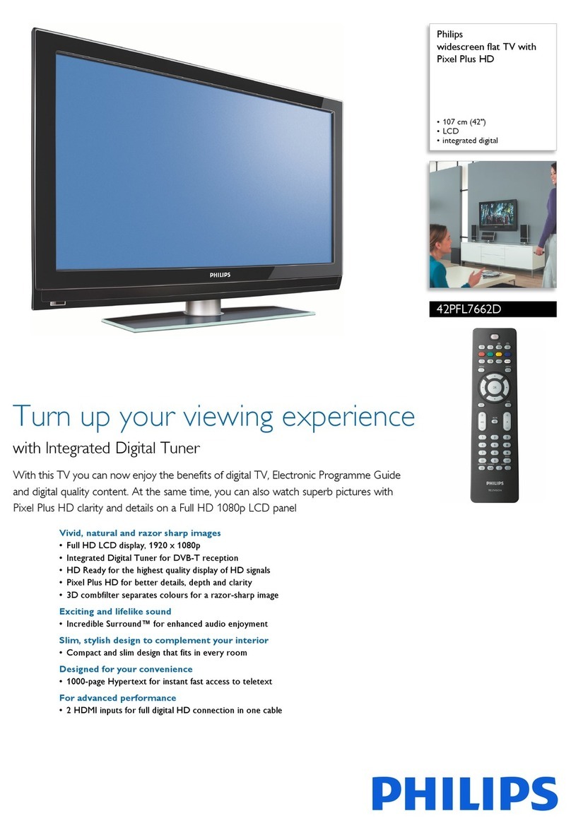 Philips 42PFL7662D/05 User manual
