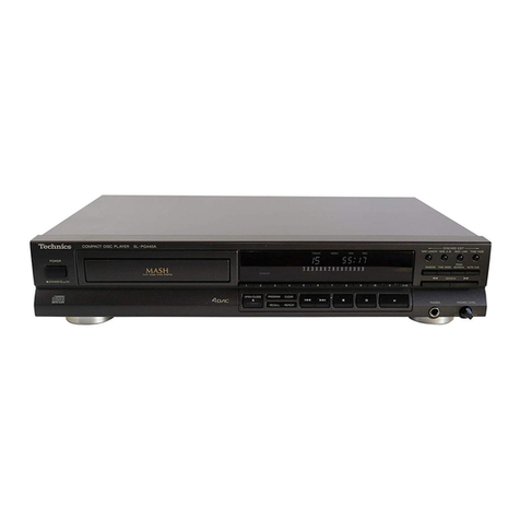 Technics SL-PG440A User manual