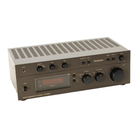 Technics SU-8055 - service User manual Technics SU-8055 - service User manual