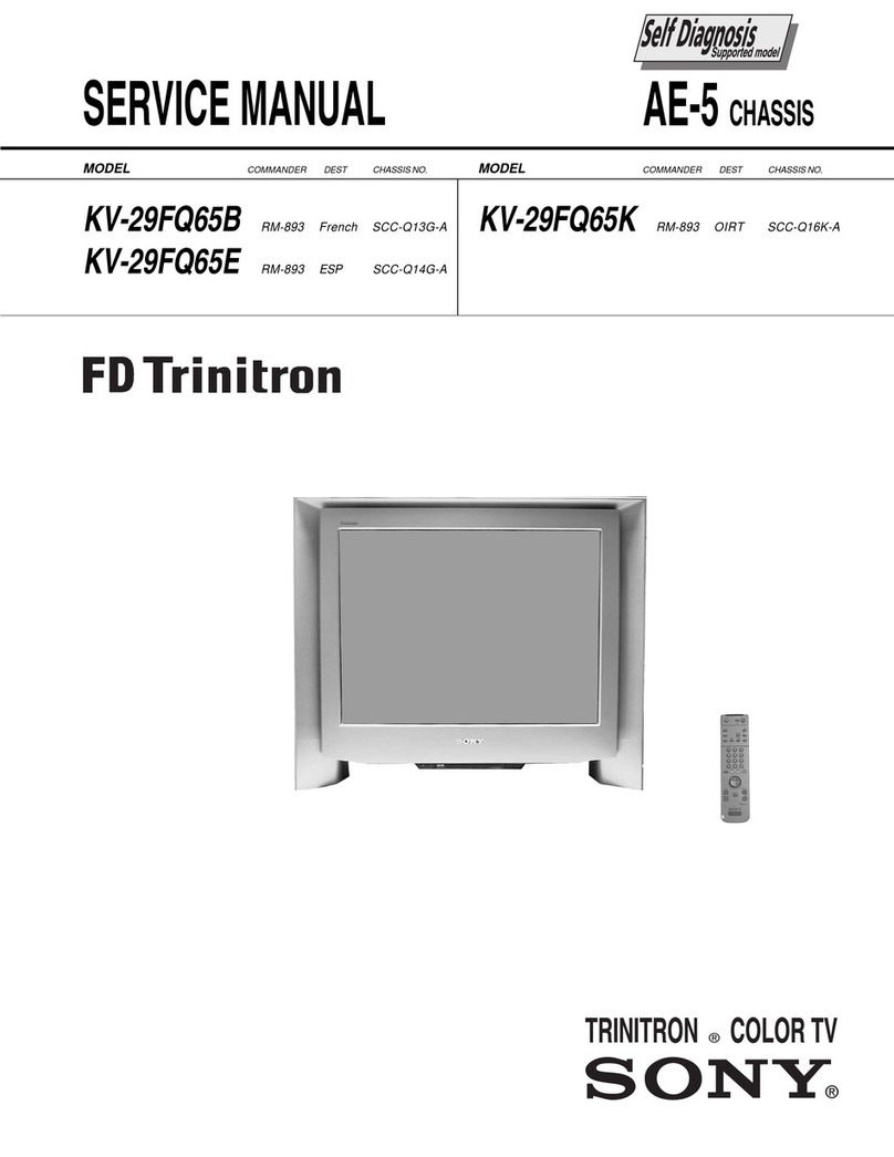 Sony KV-29FQ65B User manual