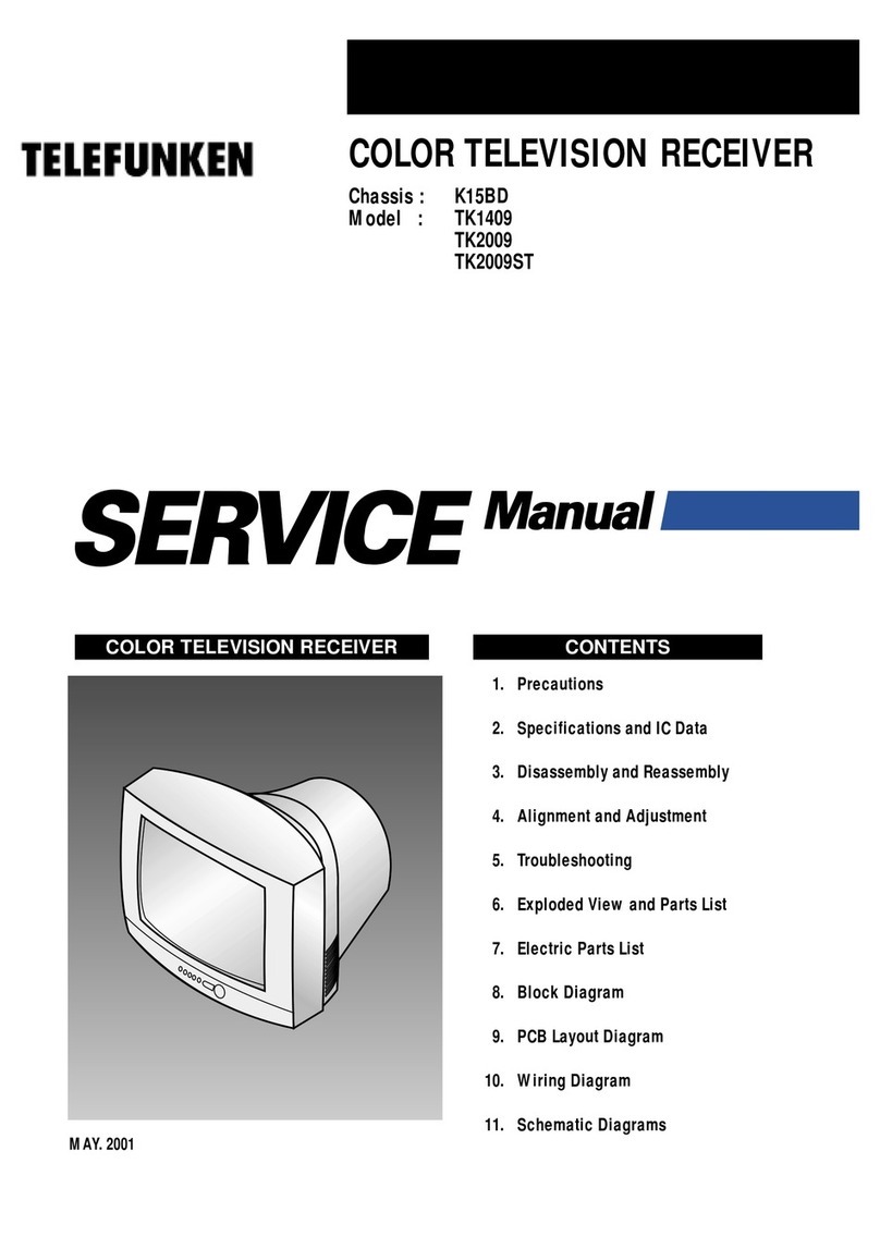 Telefunken TK1409 Instruction manual